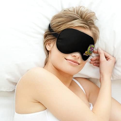Vahşi Domuz Isırma Turşu Uyku Körü Körüne Maskesi Sevimli göz bandı Komik Gece Kapağı Ayarlanabilir Kayış ile Kadınlar