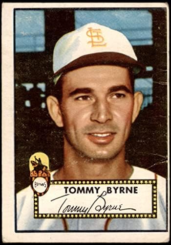 1952 Topps 241 Tommy Byrne St. Louis Browns (Beyzbol Kartı) VG Browns