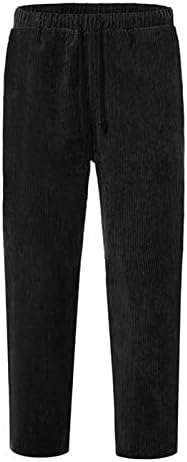 MIASHUI Çanta Uyuyanlar Yeni erkek Kadife Gevşek Katı Rahat Elastik Kemer Düz Kırpılmış Pantolon Büyük Köpük