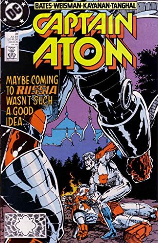 Kaptan Atom (DC) 31 VF / NM; DC çizgi roman