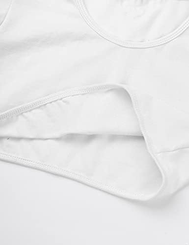 VernLan Büyük Kızlar Cap Sleeve Atletik Gömlek Kırpma Üstleri Aktif / Spor / Jimnastik / Dans giyim Tank Top T Shirt