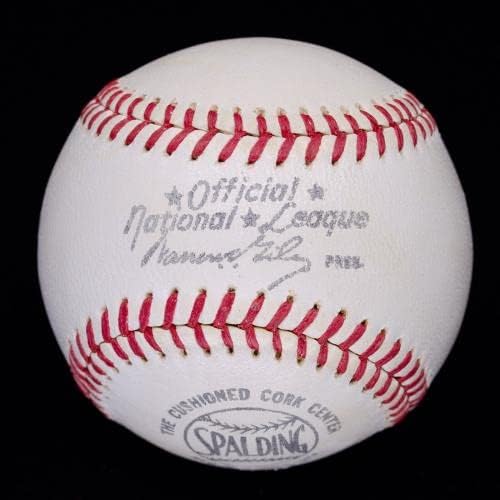 Güzel Casey Stengel Tek İmzalı ONL Beyzbol D, 1975 Yankees JSA LOA İmzalı Beyzbol Topları