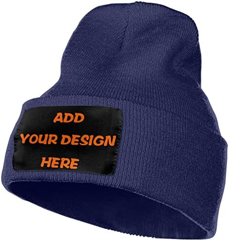 Özel Beanie Cap Örme Şapka, Kişiselleştirilmiş Resminizi Ekleyin Metin Logo Manşet Günlük Sıcak Hımbıl Şapkalar