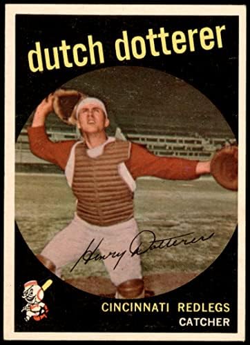 1959 Topps 288 Hollandalı Dotterer Cincinnati Reds (Beyzbol Kartı) Dekanın Kartları 5-ESKİ Kırmızılar