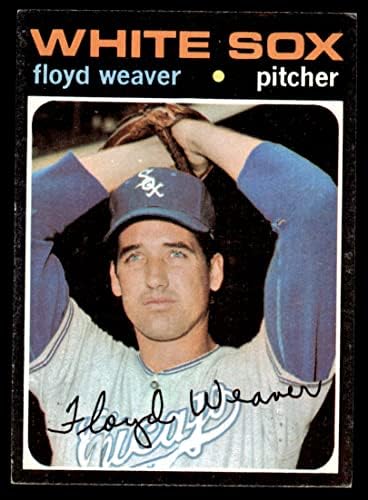 1971 Topps 227 Floyd Weaver Chicago White Sox (Beyzbol Kartı) ESKİ / MT White Sox