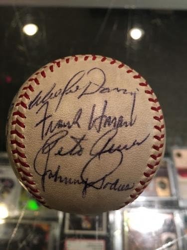 1963-64 Los Angeles Dodgers Dünya Şampiyonu Takımı Beyzbol İmzaladı 18 Dizzy Dean Jsa İmzalı Beyzbol Topları