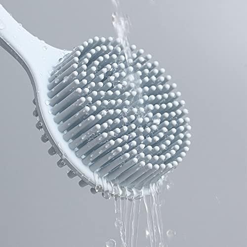 MABEK duş fırçası Vücut için Çok Fonksiyonlu Fırça Vücut Uzun Saplı Çift Taraflı Banyo duş fırçası Sırt Masajı Peeling