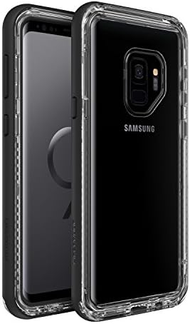 Samsung Galaxy S9 için LifeProof Next Premium, İki Parçalı, Dropproof, Dirtproof, Snowproof Şeffaf Kılıf-Siyah Kristal