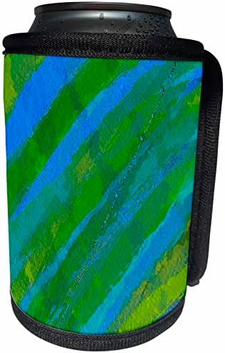 Blues ve yeşilliklerde 3dRose Güzel dijital suluboya tasarımı-Şişe Sargısını Soğutabilir (cc-363305-1)
