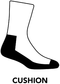 Kahretsin Sert unisex-yetişkin erkek Yürüyüşçü Merinos Yünü Mikro Mürettebat Çorap Yastık