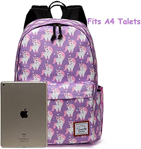 VASCHY Okul Sırt Çantası Kızlar için, Çocuklar için Sevimli Schoolbag Bookbag / Gençler/Orta Okul/Kolej / İş Sırt