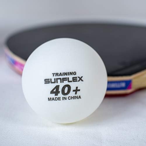 Sunflex Masa Tenisi Antrenman Topları-6'lık Masa Tenisi Topu Paketi-Plastik 40 + Masa Tenisi Antrenman Topu Paketi-Masa