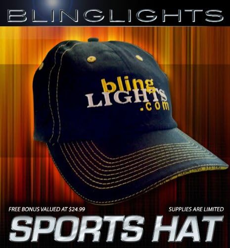 BLİNGLİGHTS Beyaz Halo Sis Lambaları 2003-2006 Lincoln Aviator ışıkları 04 05