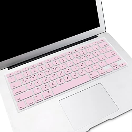 Kore Silikon Klavye Kapak Cilt için MacBook Air 13 İnç A1466 A1369 (Sürüm 2010-2017) ve MacBook Pro 13 15 17 (2015