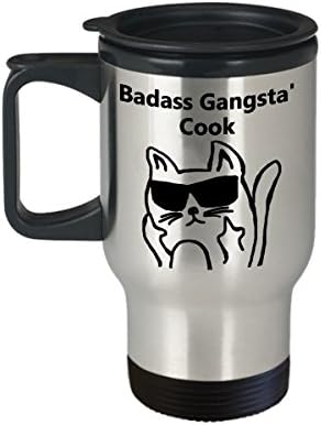 Badass Gangsta ' Cook Kahve Seyahat Kupası