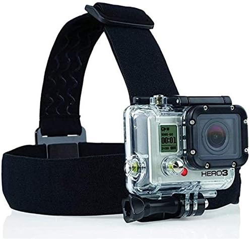 Navitech 8 in 1 Eylem Kamera Aksesuarı Combo Kiti ile Kırmızı Kılıf ile Uyumlu ThiEYE i20 Eylem Kamera