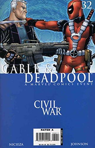 Kablo / Deadpool 32 VF / NM; Marvel çizgi romanı / İç savaş