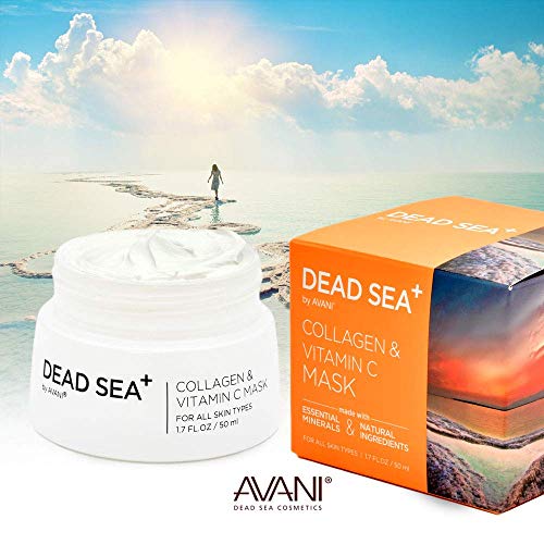 Ölü Deniz+ by AVANİ Kollajen ve C Vitamini Maskesi / Ölü Deniz Mineralleri, Argan Yağı ve A, C ve E Vitaminleri ile