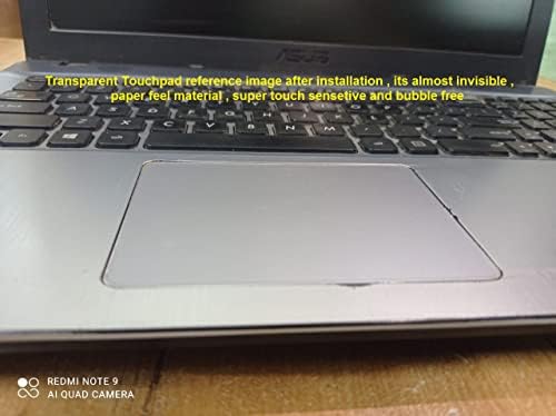 (2 Adet) ASUS VivoBook Pro 16X OLED İnce Dizüstü Bilgisayar için Ecomaholics Trackpad Koruyucu, Şeffaf Mat Kaplamalı