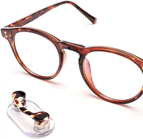 JOJOPANDA Manyetik Gözlük Tutucu Rozet Tutucu Gözlük ve Adı KIMLIK Etiketi Tutucu Güneş Gözlüğü Akrilik Asetat Broş