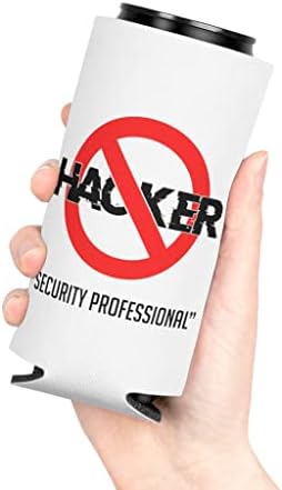 Bira Can Soğutucu Kol Esprili Hacker Güvenlik Profesyonel Bilgisayar Meraklısı Komik Geliştirici İnce Can