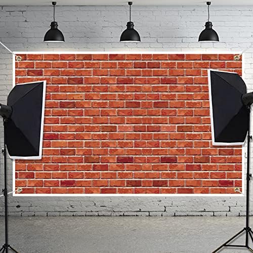 YoHold Sihirbazı Kırmızı Tuğla Duvar Backdrop Poster Yumuşak Duvar Asılı Halılar Duvar Battaniye Duvar Sanat için