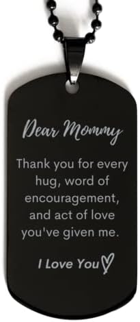 Sevgili Anne, Her Kucaklama Künyesi için teşekkür Ederim, Anne için, Anneye Sevgililer Günü Hediyeleri, Anneler Günü,