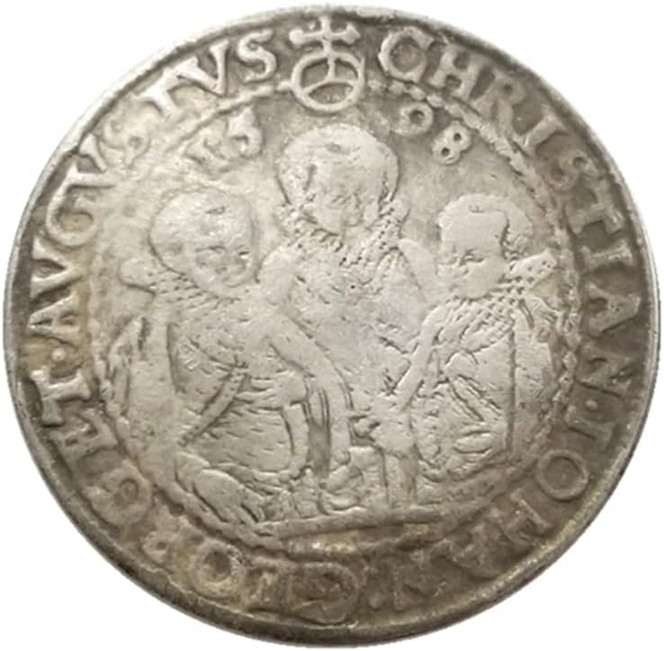 Antika El Sanatları 1598 Alman Gümüş Doları 2295