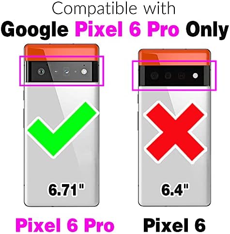 Furiet ile Uyumlu Google Piksel 6 Pro Cüzdan Kılıf Bilek Kayışı Kordon Deri Flip kart tutucu Standı Folio Çanta Cep