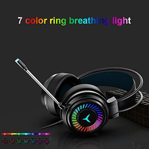 ＫＬＫＣＭＳ G58 LED'i .5mm Oyun mikrofonlu kulaklık ve LED ışıkları, kulaklıklar oyun kulaklıkları Mikrofon Ses Kontrolü