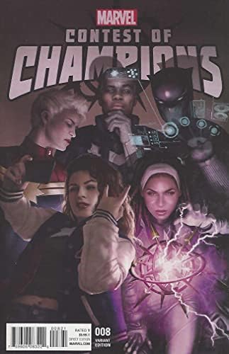 Şampiyonlar Yarışması 8A VF / NM; Marvel çizgi romanı / Rahzzah varyantı
