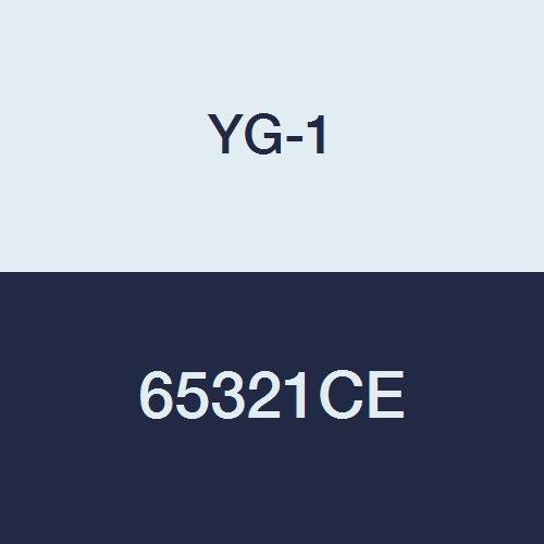YG-1 65321CE HSSCo8 Kaba Freze, Çok Flüt, Uzun Uzunluk, Kaba Adım, Merkez Kesme, TiAlN-Extreme Finish, 4 Uzunluk,