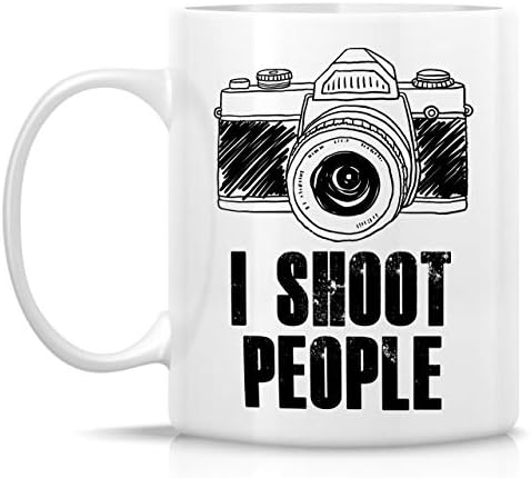 Retreez Komik Kupa-insanları Vuruyorum, Kamera fotoğrafçısı 11 Oz Seramik Kahve Kupaları-Arkadaşlar, iş arkadaşları,