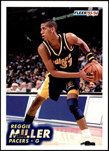 1993 Fleer 85 Reggie Miller Indiana Pacers (Basketbol Kartı) NM / MT Pacers UCLA