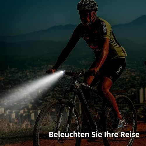 S SUNİNESS 6 parça LED bisiklet ışıkları Set parlak ışık, bisiklet ışıkları ön ve arka su geçirmez açık çocuk ışık