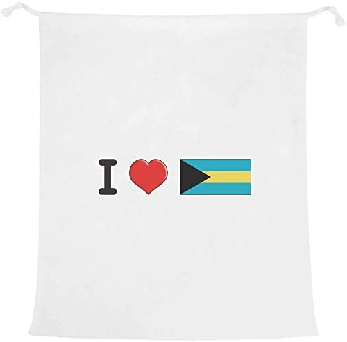 Azeeda' Bahamalar'ı Seviyorum ' Çamaşır/Yıkama/Saklama Çantası (LB00022046)