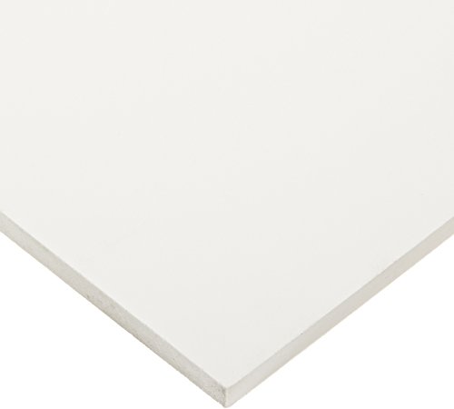 Celtec Genişletilmiş PVC Levha, Saten Pürüzsüz Yüzey, 5 mm Kalınlık, 24 Uzunluk x 24 Genişlik, Beyaz