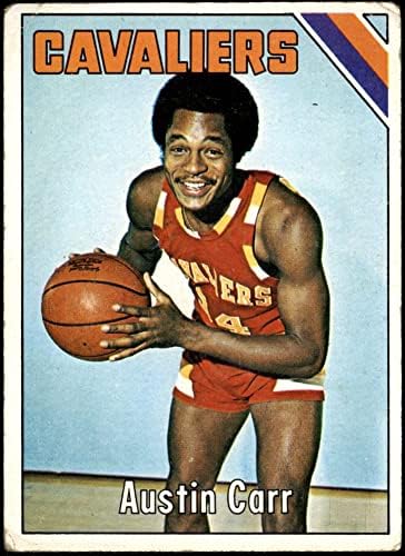 1975 Topps Normal (Basketbol) kartı105 Cleveland Cavaliers'ın Austin Carr'ı İyi Not Aldı