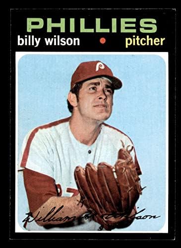 1971 Topps 192 Bill Wilson Philadelphia Phillies (Beyzbol Kartı) NM Phillies
