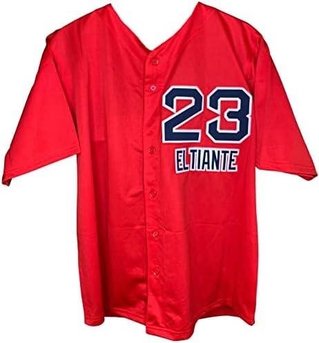 Luis Tiant imzalı imzalı forma MLB Boston Red Sox JSA COA
